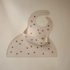 Bavoirs*mushie Bavoir en silicone de Butterflies