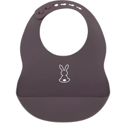 Bavoirs*Nattou Bavoir silicone de Gris