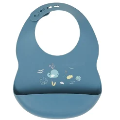 Bavoirs*Nattou Bavoir silicone de Océan