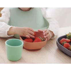 Bavoirs*Béaba Bavoir silicone de Vert Sauge