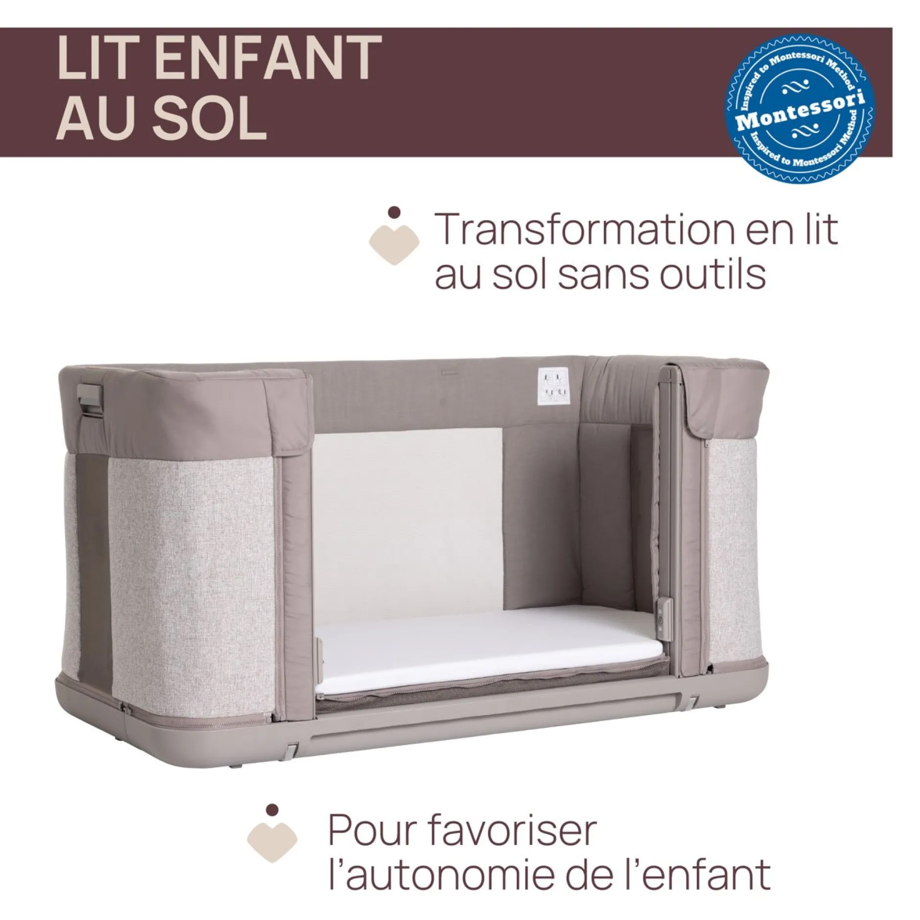 Cododo*Chicco Berceau cododo Next 2 Me Forever de Almond