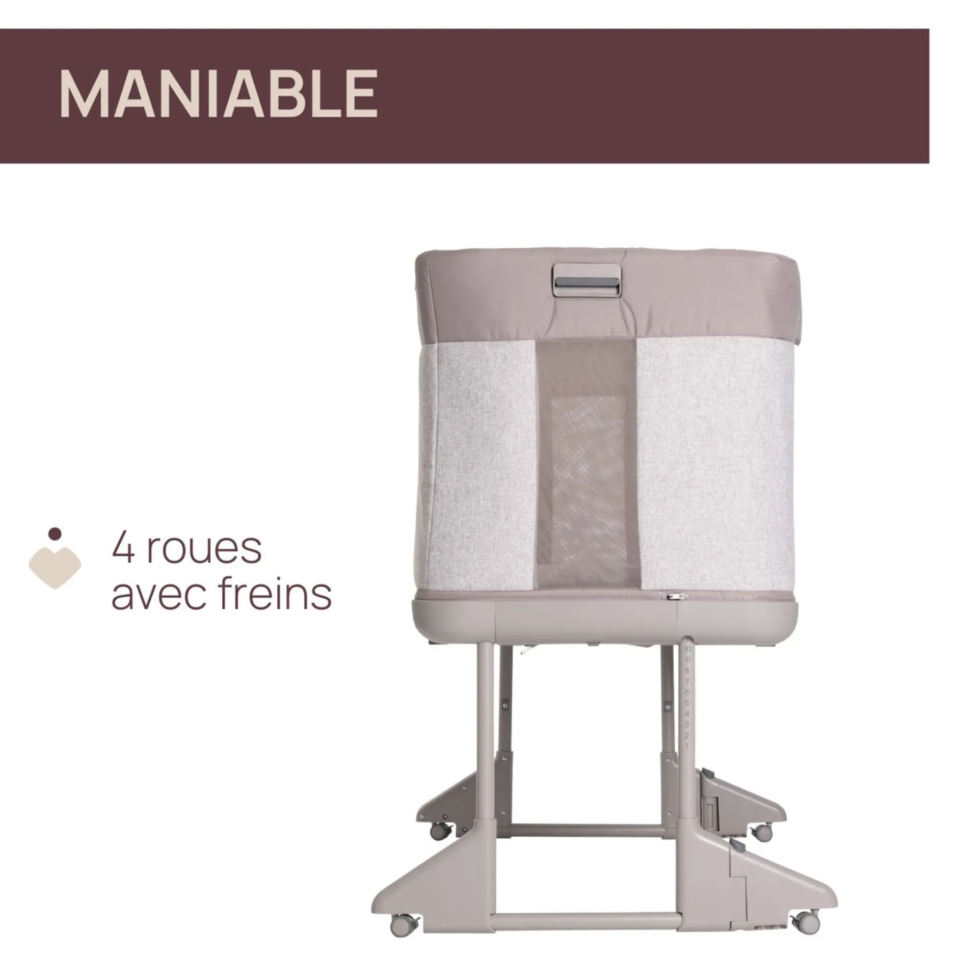 Cododo*Chicco Berceau cododo Next 2 Me Forever de Almond