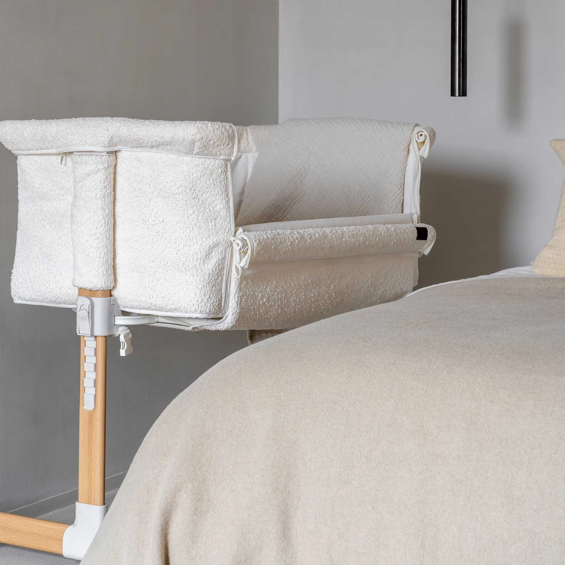 Cododo*Quax Berceau cododo side-by-side de Crème