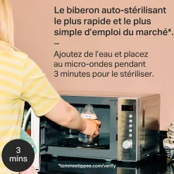 Biberons Verre*Tommee Tippee Biberon anti-colique Natural Start 250 ml de