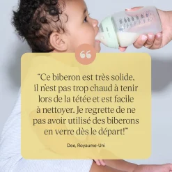 Biberons Verre*Tommee Tippee Biberon anti-colique Natural Start 250 ml de