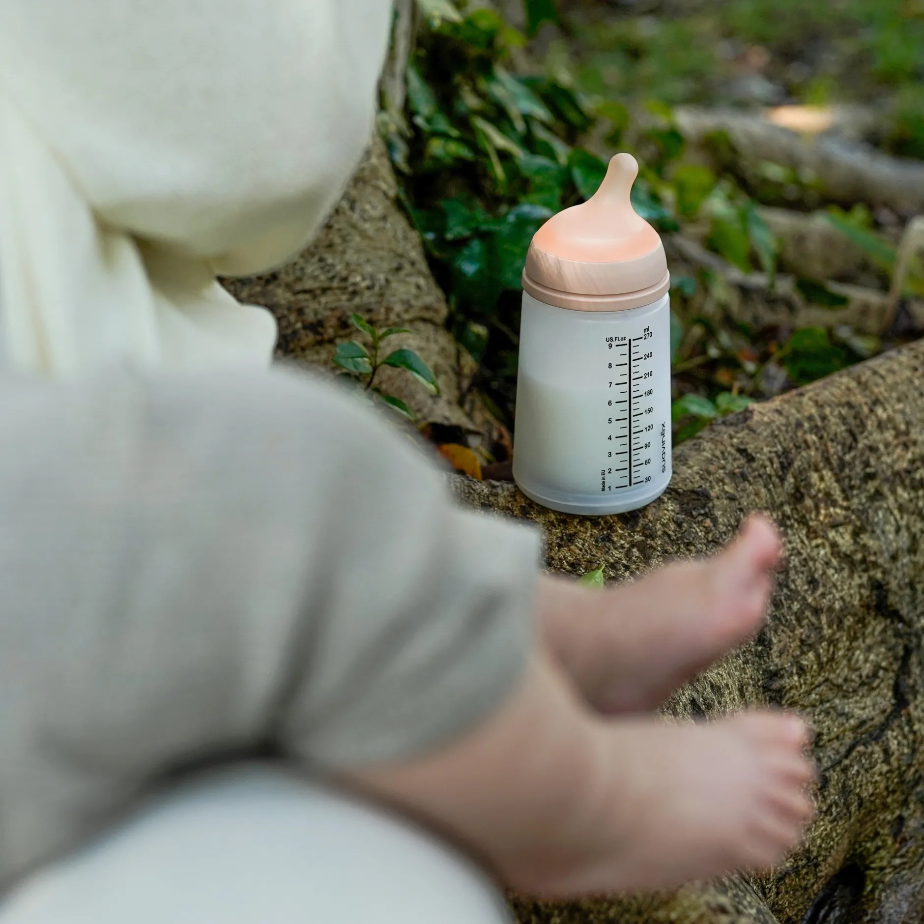 Biberons Pp (Polypropylène)*Suavinex Biberon anti-colique zero.zero débit moyen 270 ml de