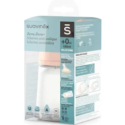 Biberons Pp (Polypropylène)*Suavinex Biberon anti-colique zero.zero débit lent 180 ml de