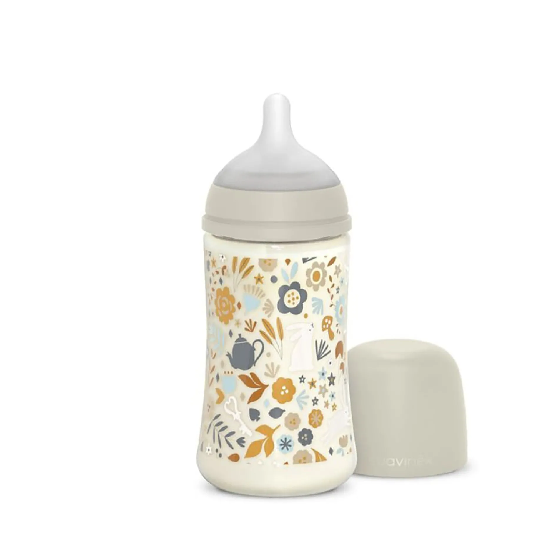 Biberons Pp (Polypropylène)*Suavinex Biberon avec tétine SX Pro 270 ml de Wonderland Beige