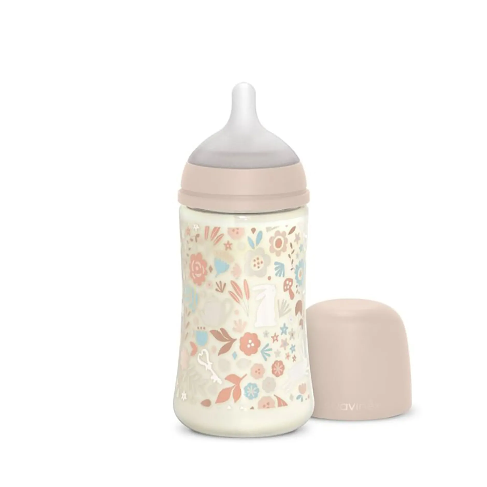 Biberons Pp (Polypropylène)*Suavinex Biberon avec tétine SX Pro 270 ml de Wonderland Rose
