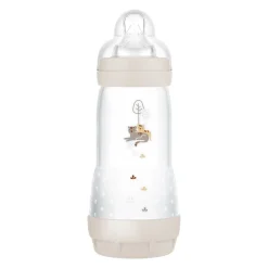 Biberons Pp (Polypropylène)*Mam Biberon Easy Start Anti-colique Débit 3 320 ml de Sable