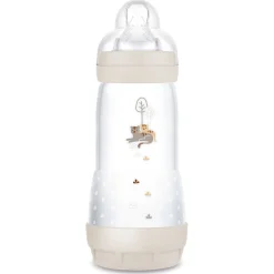 Biberons Pp (Polypropylène)*Mam Biberon Easy Start Anti-colique Débit 3 320 ml de Sable