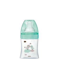 Biberons Pp (Polypropylène)*Dodie Biberon Initiation+ Anti-Colique en verre 150 ml de Oiseaux