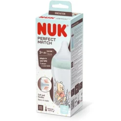Biberons Pp (Polypropylène)*Nuk Biberon PP Perfect Match 260 ml de Winnie l'Ourson