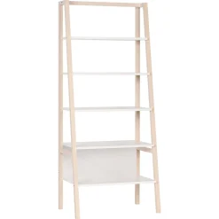 Autres Mobiliers*Vox Bibliothèque design scandinave de Blanc/Acacia