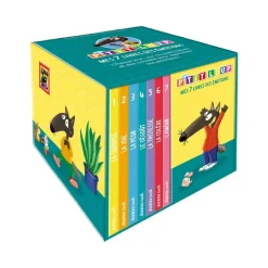 Livres*AUZOU Bibliothèque P'tit Loup - Mes 7 livres des émotions de