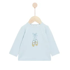 T-Shirts, Blouses, Chemises*Marèse Bleu Ballerine Tee-shirt manches longues de Blue Bastille