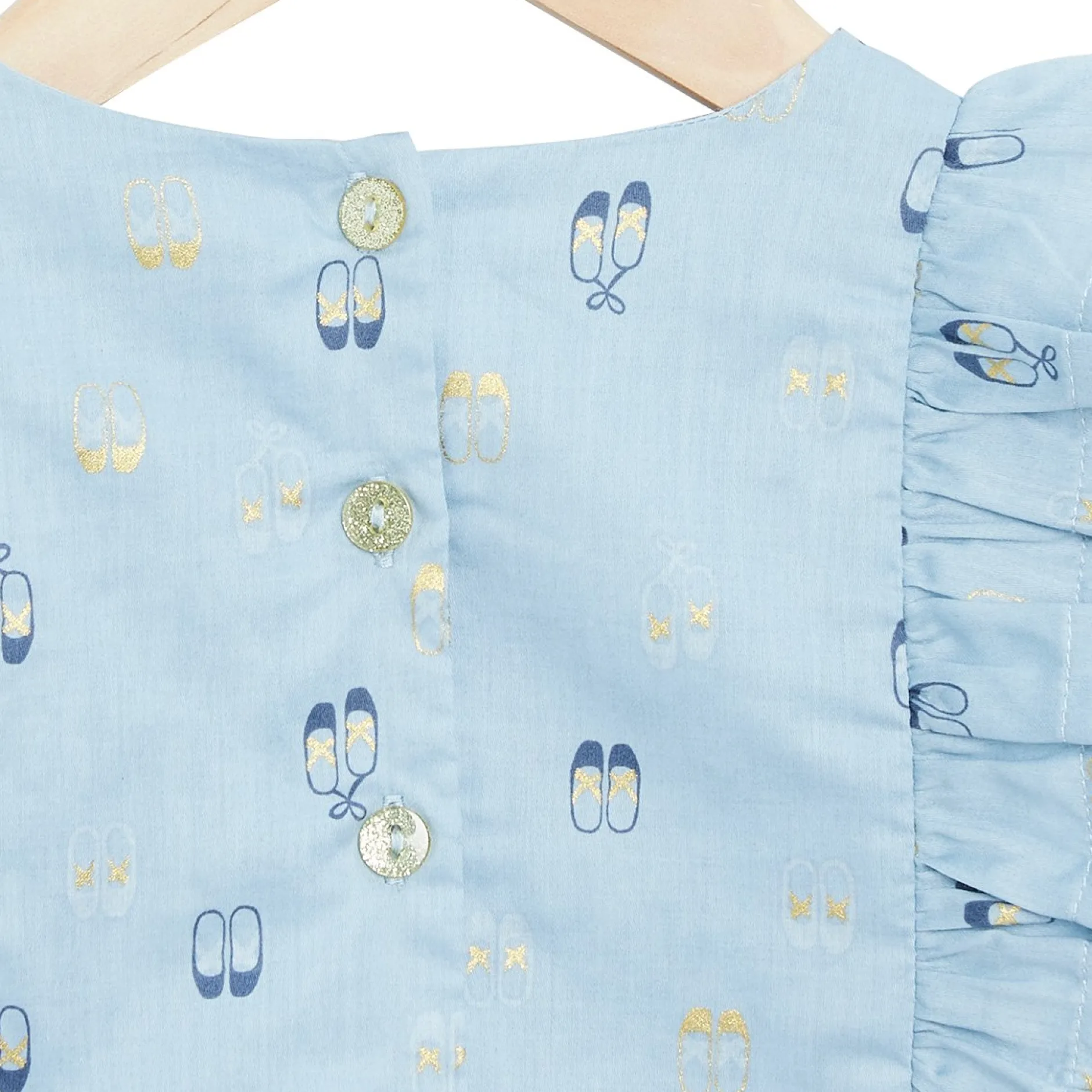 T-Shirts, Blouses, Chemises*Marèse Bleu Ballerine Tunique manches longue de Print Luxembourg