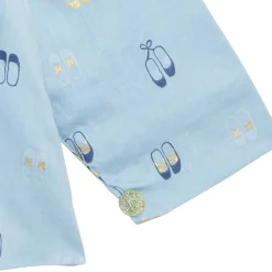 T-Shirts, Blouses, Chemises*Marèse Bleu Ballerine Tunique manches longue de Print Luxembourg