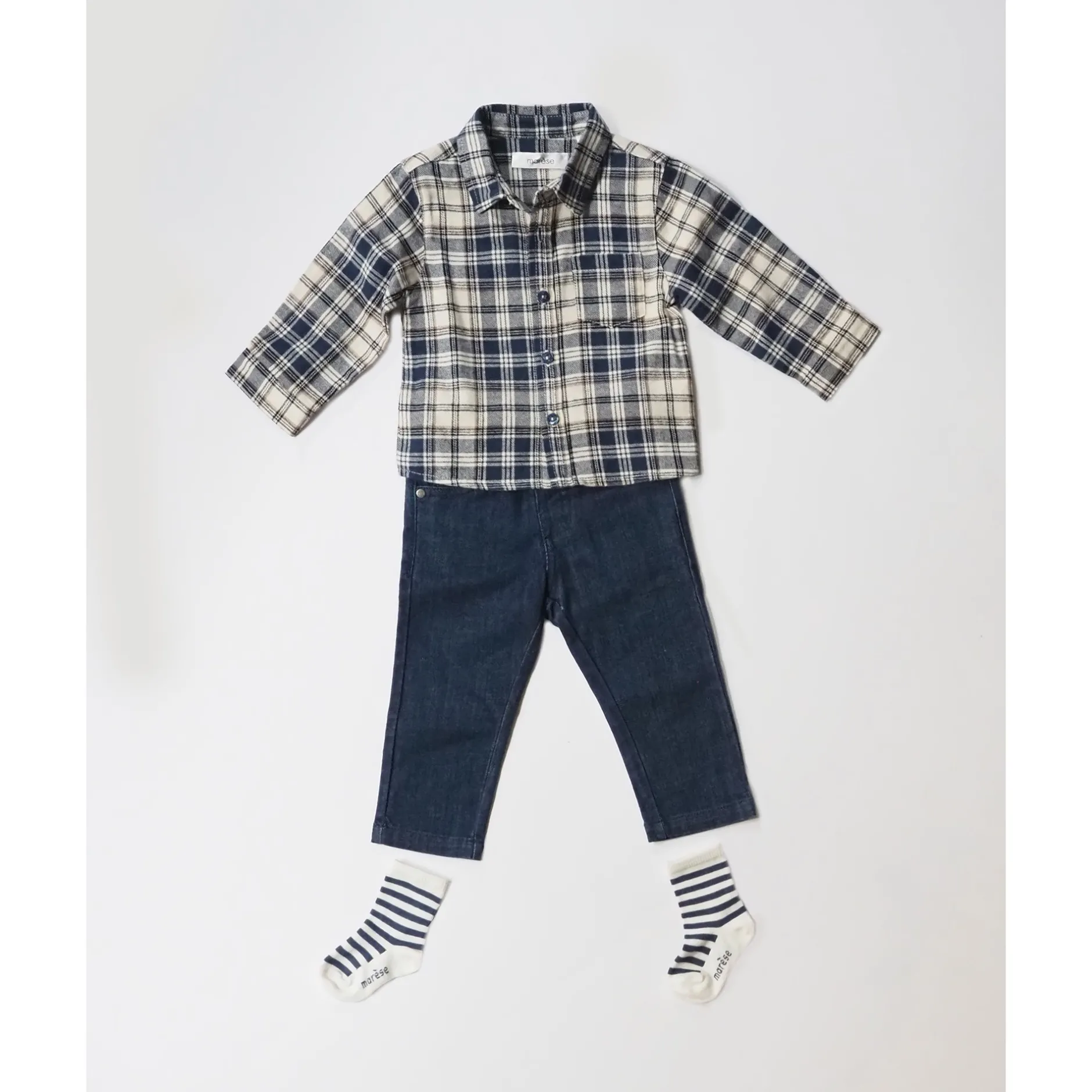 T-Shirts, Polos, Chemises*Marèse Bleu Château Chemise manches longues de Blue Spirit