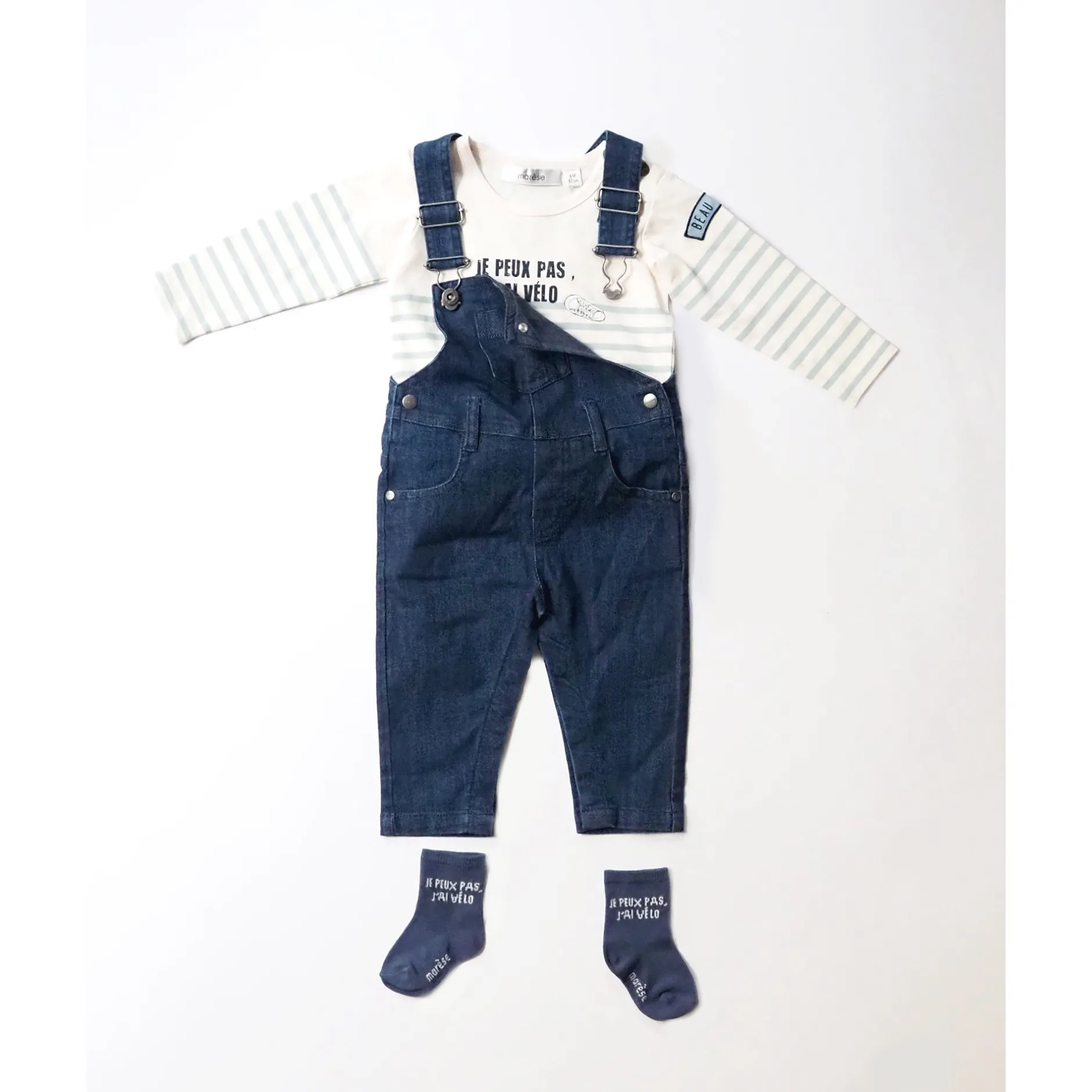 Combinaisons, Salopettes*Marèse Bleu Château Salopette effet denim de Blue Bike