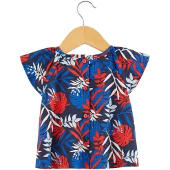 T-Shirts, Blouses, Chemises*Nano & nanette Blouse Summer Party 24 mois de Imprimé rumba