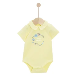 Bodies*Marèse Body à manches courtes de Jaune Soleil