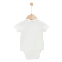Bodies*Marèse Body à manches courtes de Écru Pétale