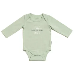 Bodies|Bodies*P'tit bisou Body Annonce Manches Longues Papy de Vert Cloud