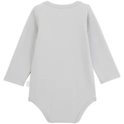 Vêtements Naissance*P'tit bisou Body manches longues Lapin Câlin 6 mois de Gris
