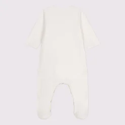 Pyjamas|Pyjamas*Petit Bateau Bodypyjama unisexe en velours de Marshmallow