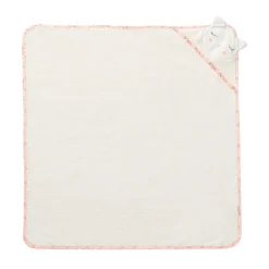 Sorties De Bain*Petit à petit Bonne nuit les chatons Cape de bain en éponge 75 x 75 cm de Ecru Nuage