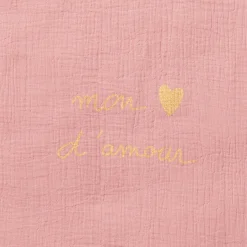 Couvertures*Petit à petit Bonne nuit les chatons Couverture bi-matière 70 x 80 cm de Pink Terra