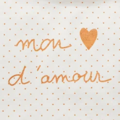 Gigoteuses & Nids D'Ange*Petit à petit Bonne nuit les chatons Nid d'ange en velours de Gold Dots