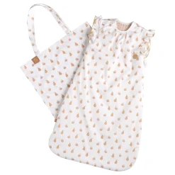 Gigoteuses & Nids D'Ange*Sauthon Baby Déco Botanica Gigoteuse Ouatinée 0-6 mois de à volants