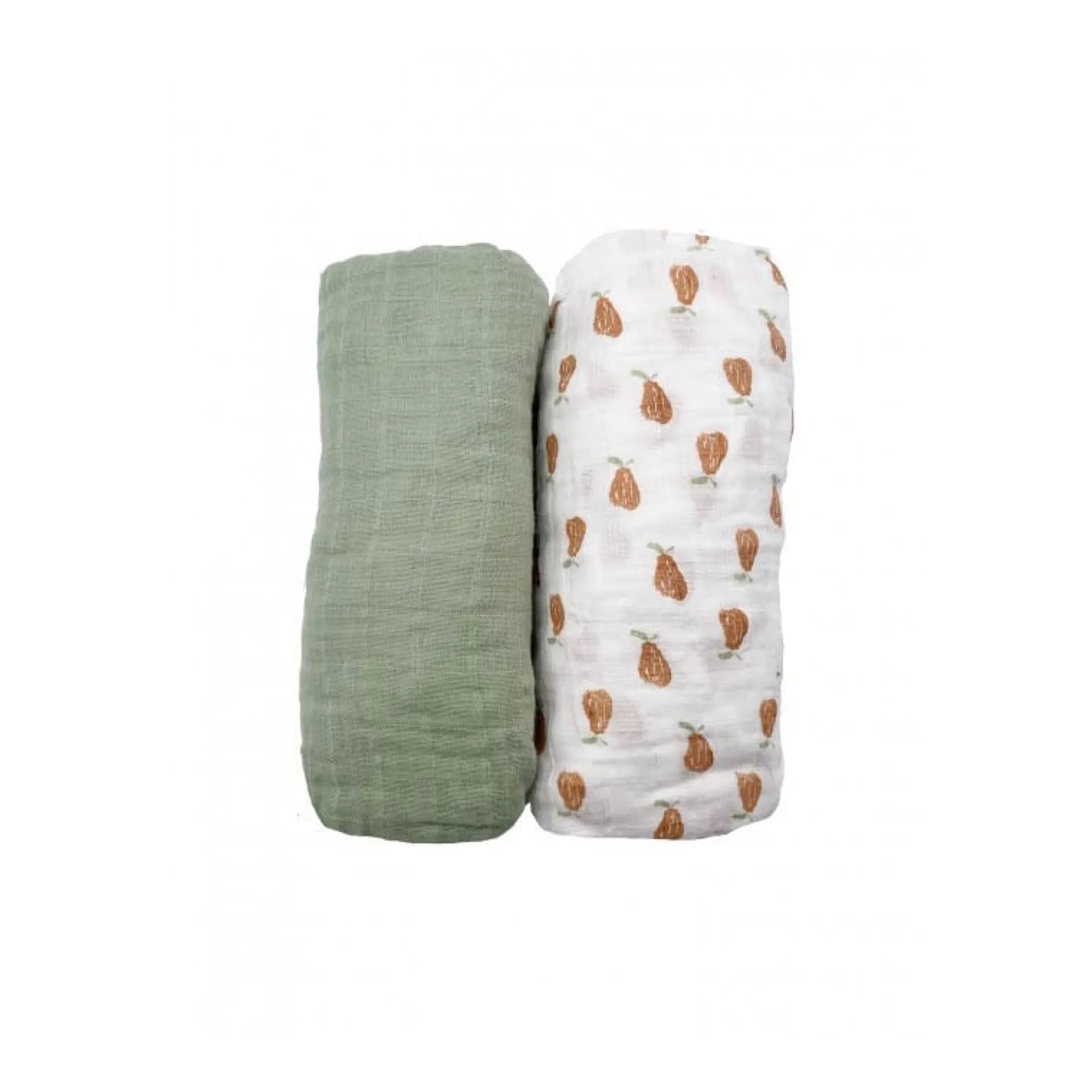 Draps Housses*Sauthon Baby Déco Botanica Lot de 2 draps housse bio 65 x 130 cm de