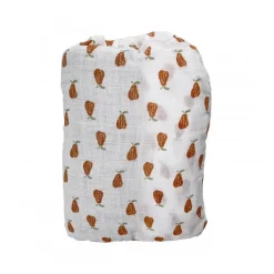 Draps Housses*Sauthon Baby Déco Botanica Lot de 2 draps housse bio 65 x 130 cm de