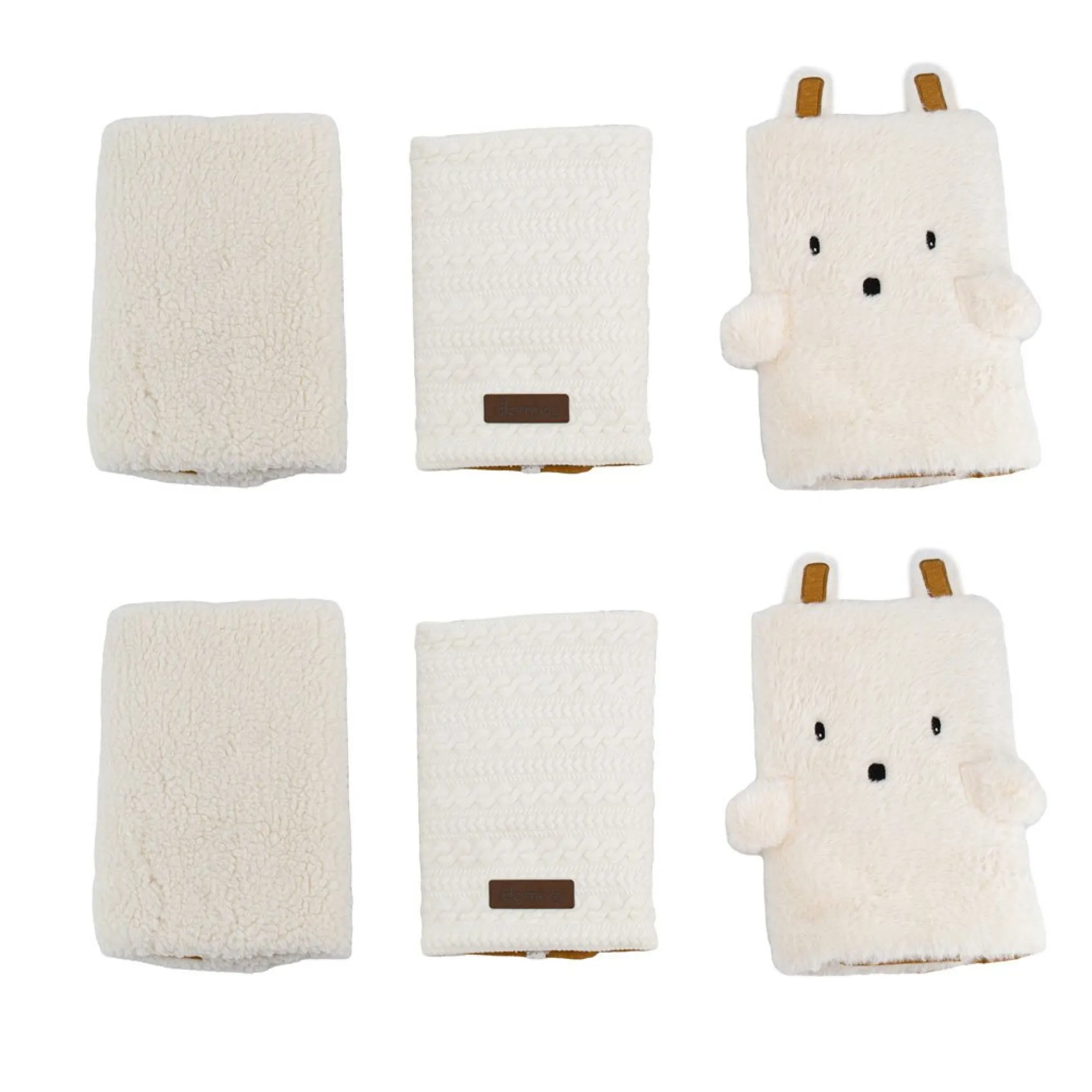 Tours De Lit*Domiva Boubou Protège Barreaux de Beige