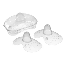 Accessoires De Soin Allaitement*Mam Bout de sein en silicone x2 de