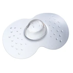 Accessoires De Soin Allaitement*Mam Bout de sein silicone x2 S de Transparent