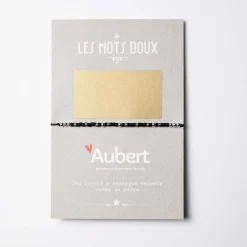 Bijoux|Soins & Beauté*Les Mots Doux Bracelet annonce "Tu vas être Papa !" de Argent