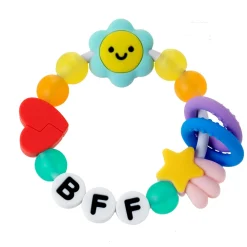 Anneaux De Dentition*Infantino Bracelet BFF et anneau de dentition en silicone de