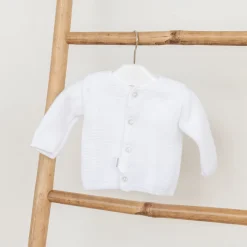 Vêtements Naissance*P'tit bisou Brassière bio 0-1 mois de Blanc