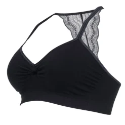 Lingerie|Vêtements*Cache Coeur Brassière de grossesse et d'allaitement Serenity de Noir
