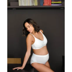 Lingerie|Vêtements*Cache Coeur Brassière de grossesse et d'allaitement Illusion S de Noir