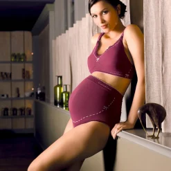 Lingerie|Vêtements*Cache Coeur Brassière de grossesse et d'allaitement Illusion S de Noir