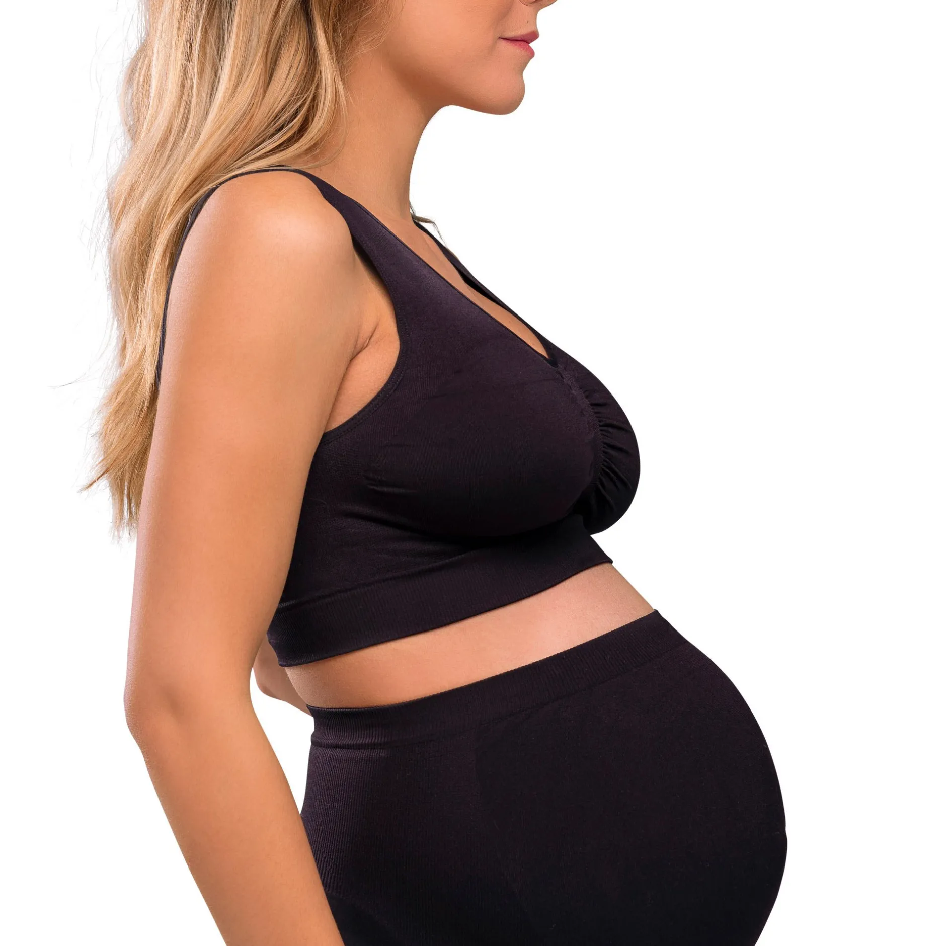 Lingerie|Vêtements*Carriwell Brassière De Grossesse Sans Coutures M de Noir
