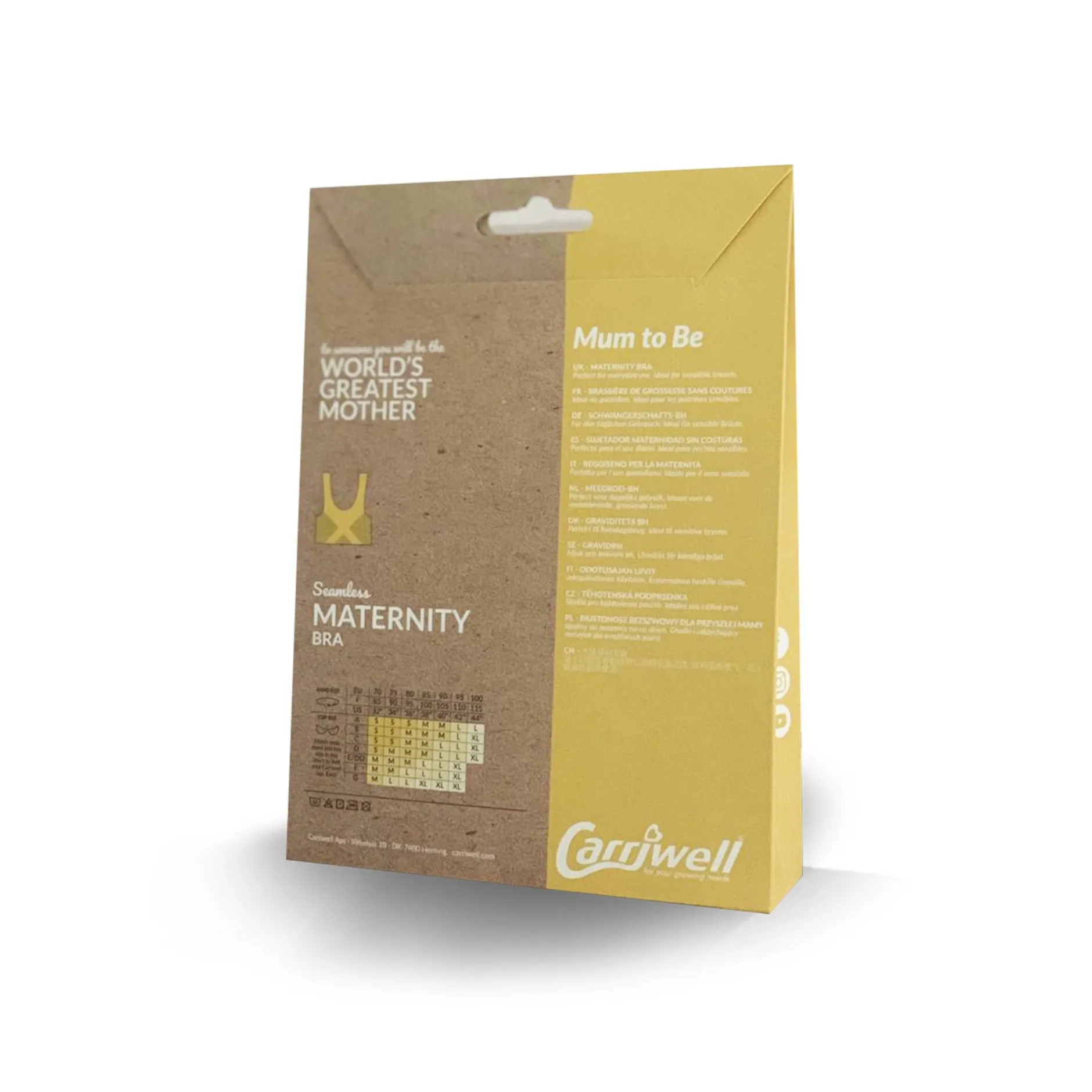 Lingerie|Vêtements*Carriwell Brassière De Grossesse Sans Coutures M de Noir