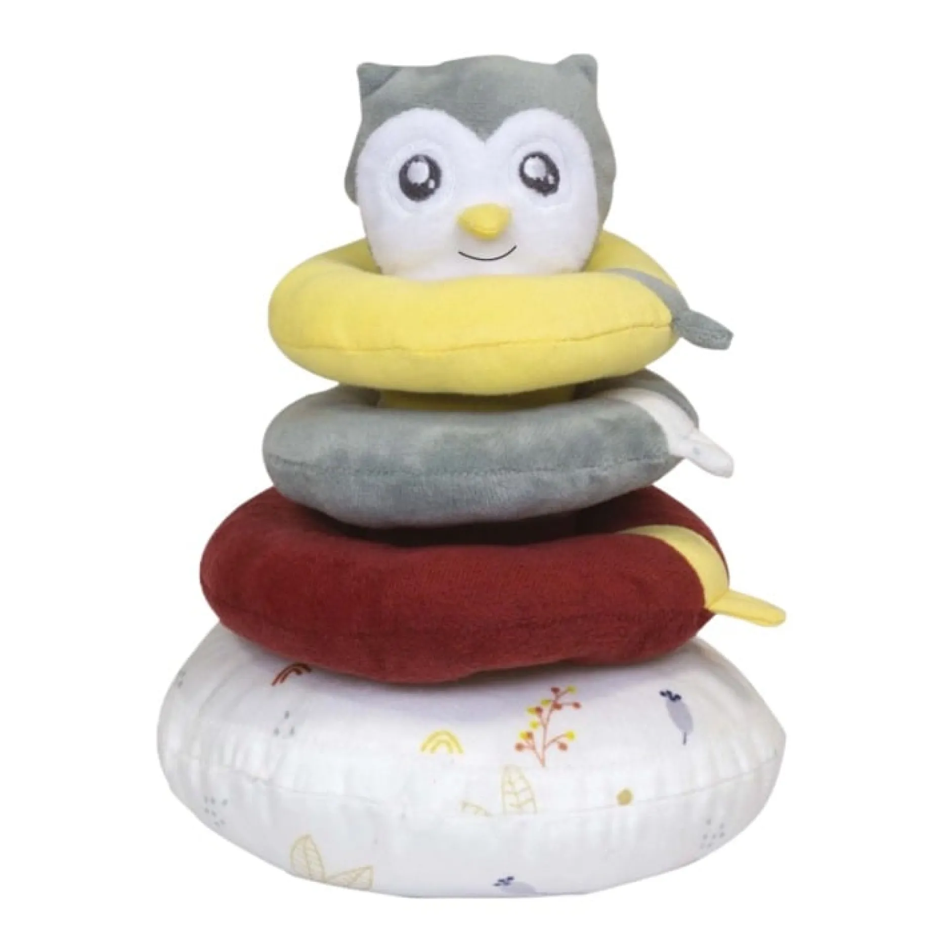 Jouets D'Activités*Trois Kilos Sept Cache cache en forêt Pyramide empilable Chouette de