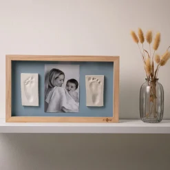 Cadres Photos*Petit Artichaut Cadre 2 empreintes de Blue Abstrait