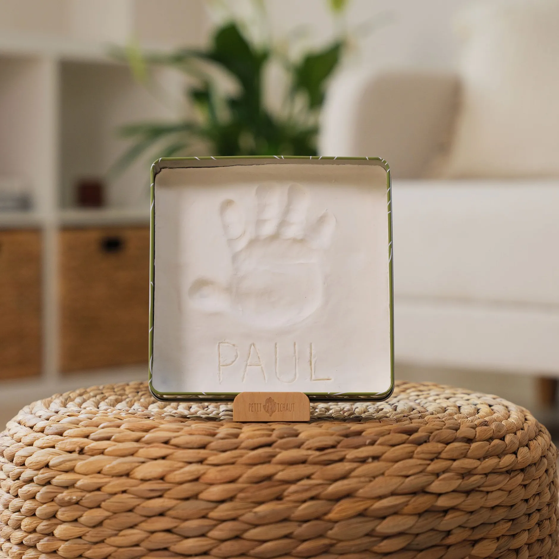 Cadres Déco*Petit Artichaut Cadre baby box carrée de Olive Tree